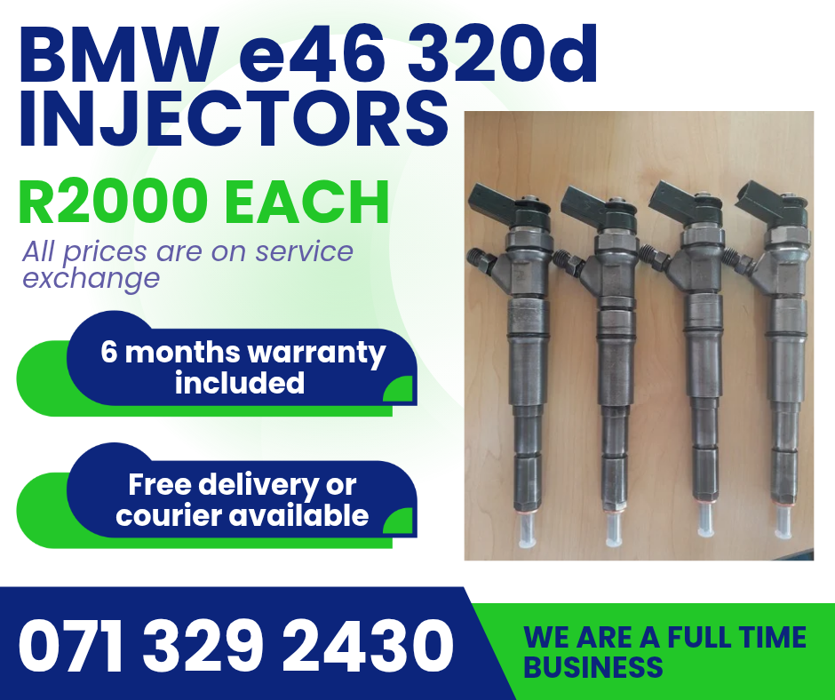 BMW E46 320 INJECTORS FOR SALE WITH WARRANTY - Private Seller BMW E46 320 INJECTORS FOR SALE WITH WARRANTY - Private Seller