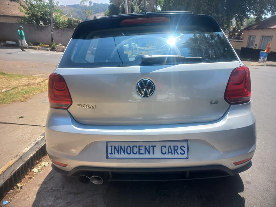 2011 VW POLO 6 C-LINE HATCHBACK 1.4 PETROL, MANUAL, SILVER COLOR, MILEAGE 112000KMS