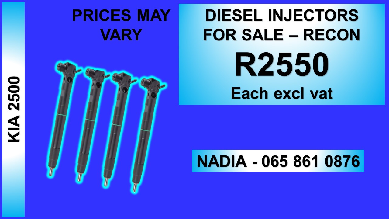 KIA 2500 DIESEL INJECTORS FOR SALE AND RECONDITIONED - Private Seller KIA 2500 DIESEL INJECTORS FOR SALE AND RECONDITIONED - Private Seller