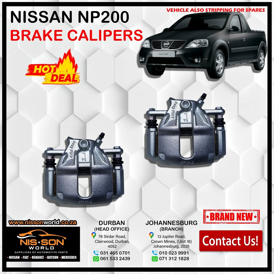 NISSAN NP200 BRAKE CALIPERS - Private Seller NISSAN NP200 BRAKE CALIPERS - Private Seller