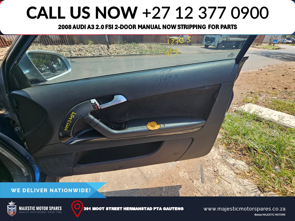 2008 Audi A3 2.0 FSI manual stripping for parts used Blue - Private Seller 2008 Audi A3 2.0 FSI manual stripping for parts used Blue - Private Seller