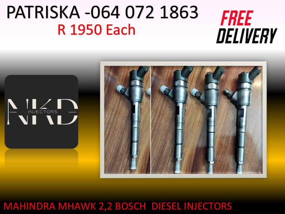 MAHINDRA MHAWK 2,2 DIESEL INJECTORS - Private Seller MAHINDRA MHAWK 2,2 DIESEL INJECTORS - Private Seller