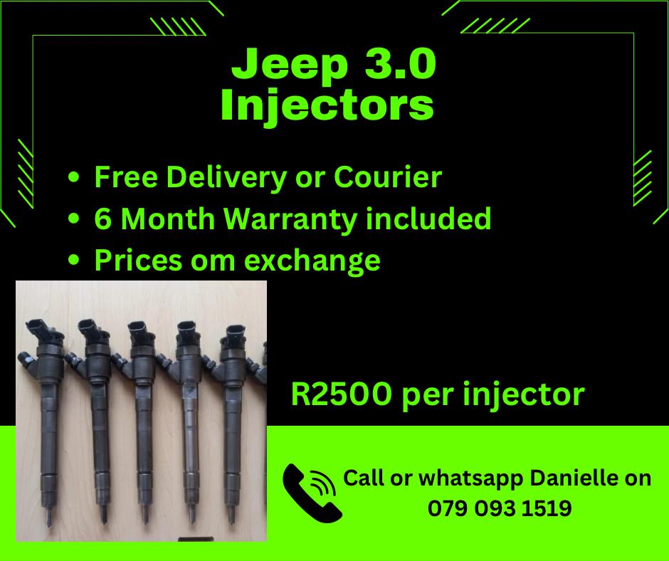 JEEP 3.0 INJECTORS FOR SALE WITH WARRANTY INCLUDED - Private Seller JEEP 3.0 INJECTORS FOR SALE WITH WARRANTY INCLUDED - Private Seller