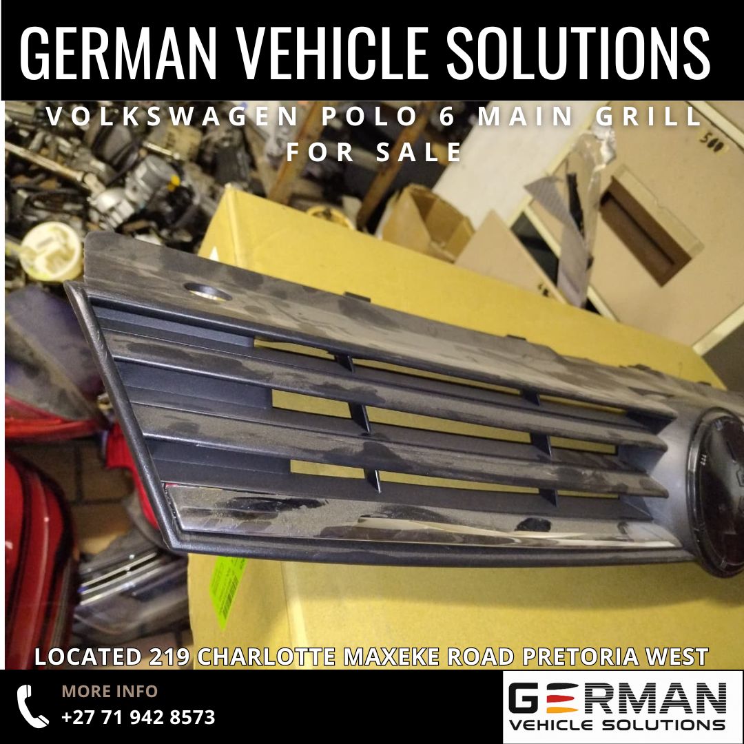 Volkswagen Polo 6 main grill for sale NEW ( no Badge ) - Private Seller Volkswagen Polo 6 main grill for sale NEW ( no Badge ) - Private Seller