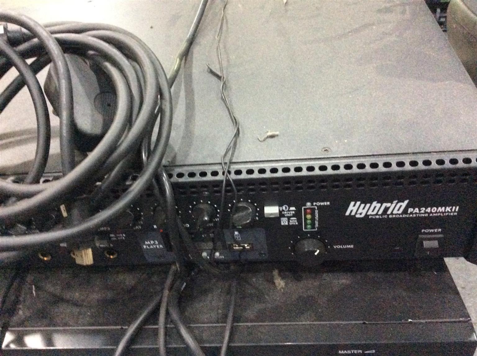 Hybrid Amplifier PA240MKII – (Negotiable)