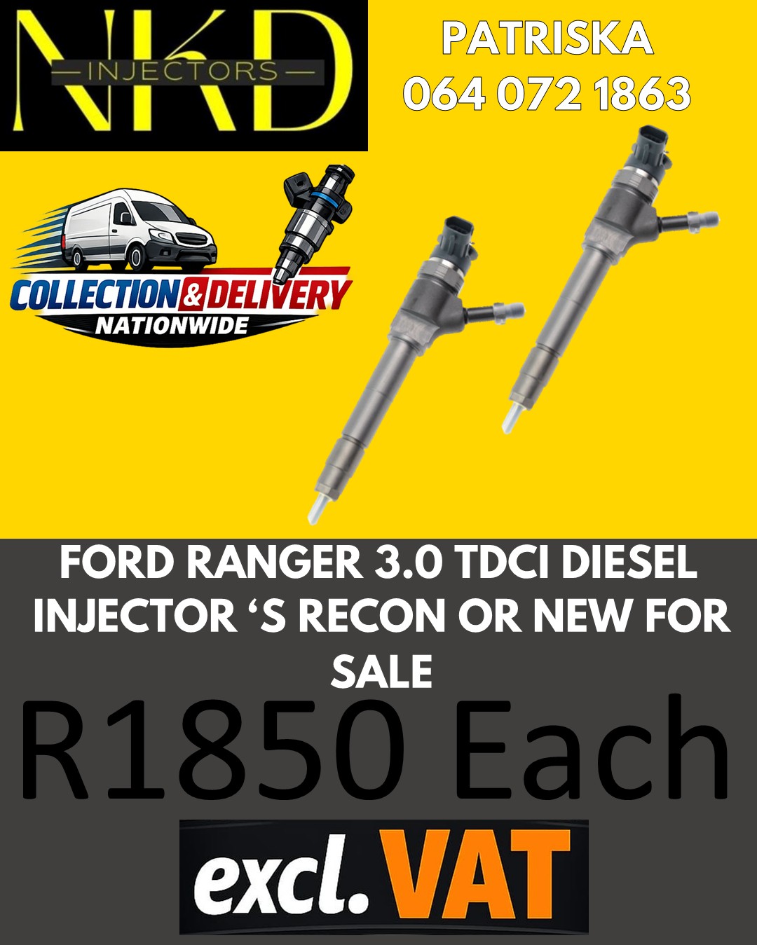 FORD RANGER 3.0 TDCI - QUALITY YOU CAN TRUST -DIESEL INJECTORS - Private Seller FORD RANGER 3.0 TDCI - QUALITY YOU CAN TRUST -DIESEL INJECTORS - Private Seller