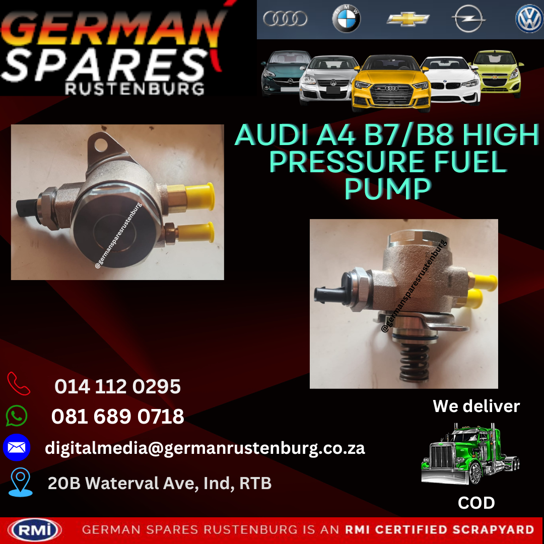 New Audi A4 B7/B8 High Pressure Fuel Pump - Private Seller New Audi A4 B7/B8 High Pressure Fuel Pump - Private Seller