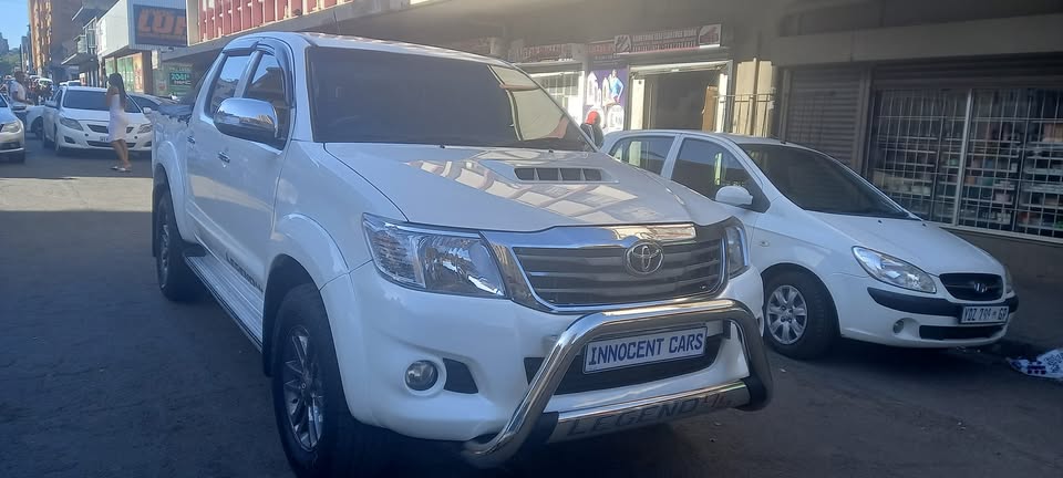 2014 TOYOTA HILUX 3.0 D4D RAIDER DIESEL DOUBLE CAB, MANUAL, WHITE,