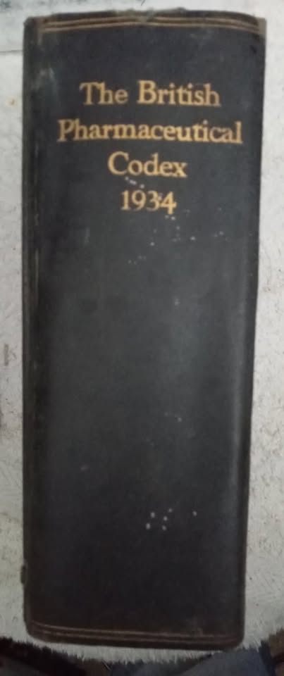 The British Pharmaceutical Codex 1934 | Junk Mail Marketplace