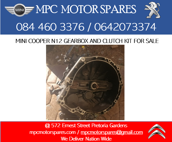 MINI COOPER N12 GEARBOX AND CLUTCH KIT FOR SALE - Private Seller