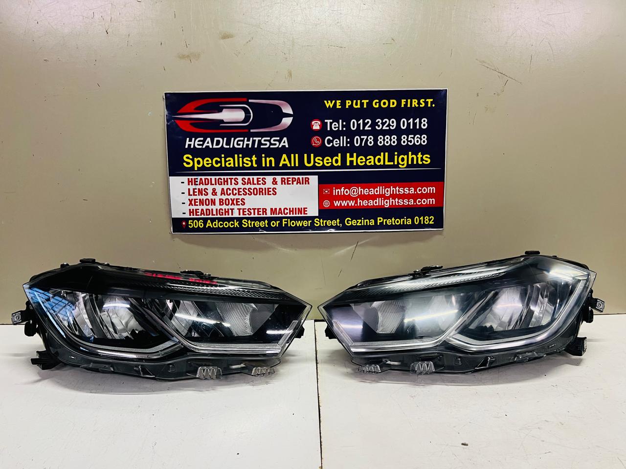 VW Polo 9 TSI/R-line left and right side Full LED headlights - Private Seller VW Polo 9 TSI/R-line left and right side Full LED headlights - Private Seller