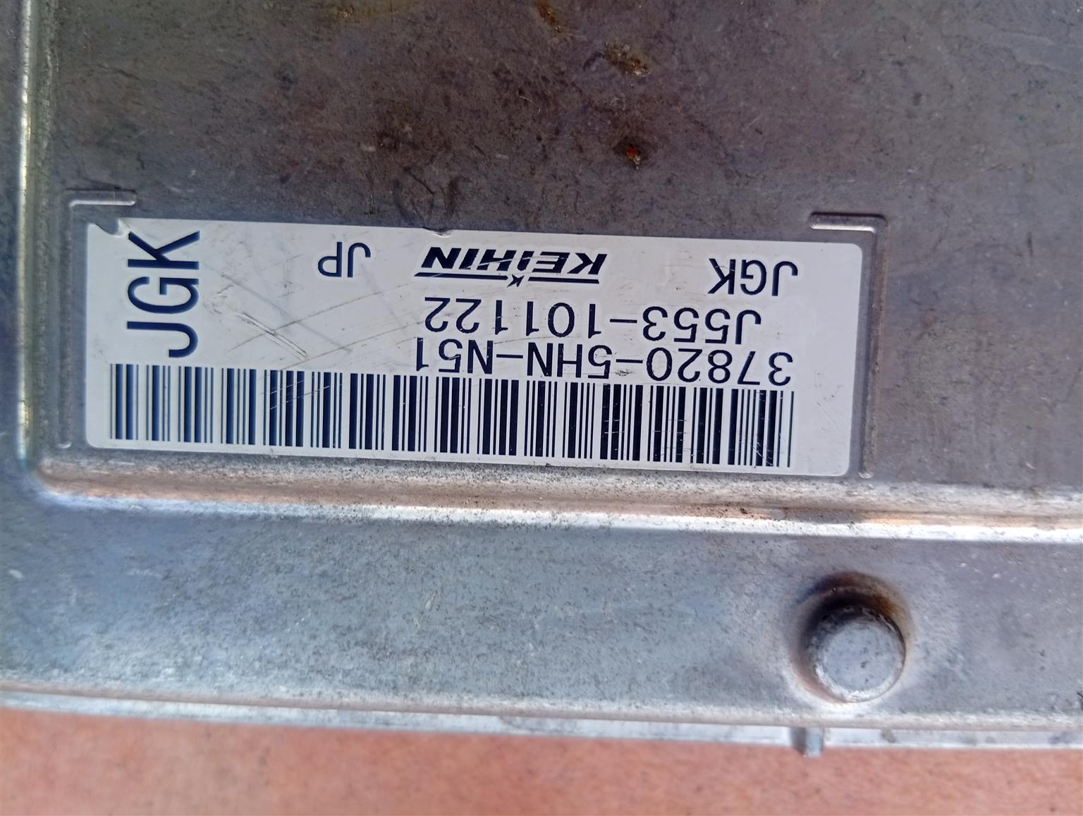 Honda HRV HR-V Engine Control Unit ECU 37820-5HN-N51 JGK  J553-101122  Module co - Private Seller