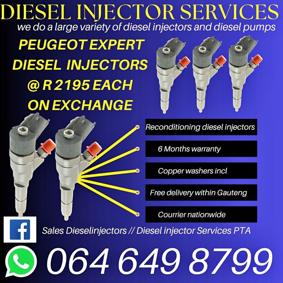 Peugeot Expert Diesel injectors - Private Seller Peugeot Expert Diesel injectors - Private Seller
