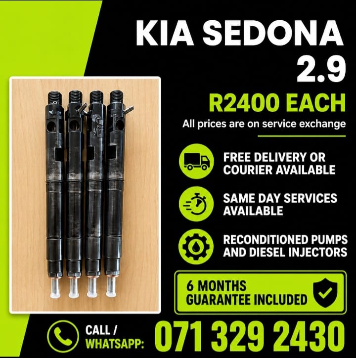 KIA INJECTORS FOR SALE WITH WARRANTY - Private Seller KIA INJECTORS FOR SALE WITH WARRANTY - Private Seller