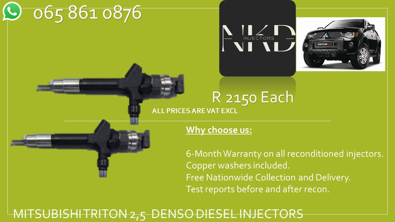 MITSUBISHI COMMON RAIL DIESEL INJECTORS FOR SALE - Private Seller MITSUBISHI COMMON RAIL DIESEL INJECTORS FOR SALE - Private Seller