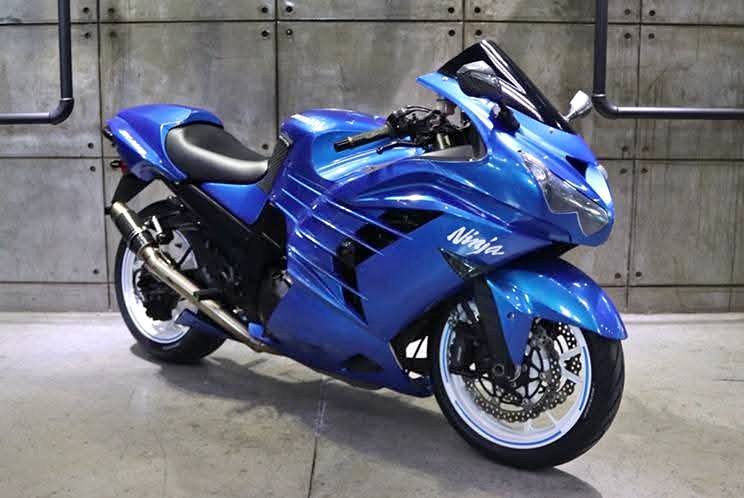 2011 Kawasaki ZX-14  - Carbon Slip On Exhaust - Tinted Screen - Private Seller