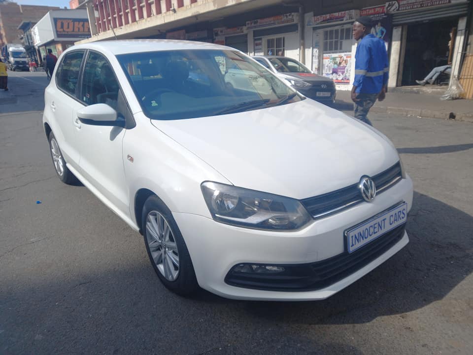 2020 VW POLO 1.4 PETROL COMFORTLINE, MANUAL, WHITE COLOR, MILEAGE