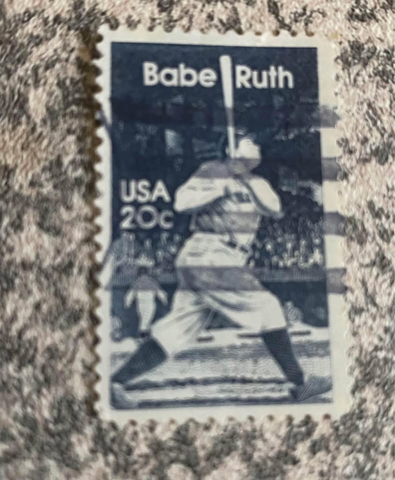 Babe Ruth USA 20 cent stamp