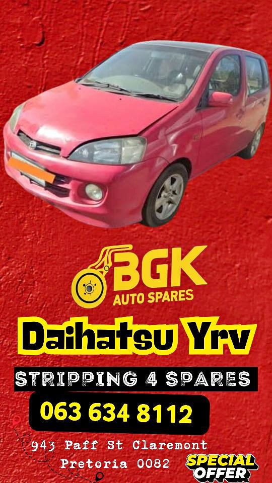 Daihatsu yrv stripping for spares - Private Seller Daihatsu yrv stripping for spares - Private Seller