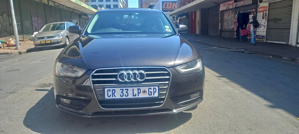 2014 AUDI A 4 2.0 TDI DIESEL, AUTOMATIC TRANSMISSION, DARK BROWN COLOUR, 84000KM