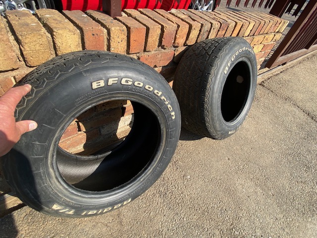 Tyres BF Goodrich 235x50x13 good condition. Tyres BF Goodrich 235x50x13 good condition.