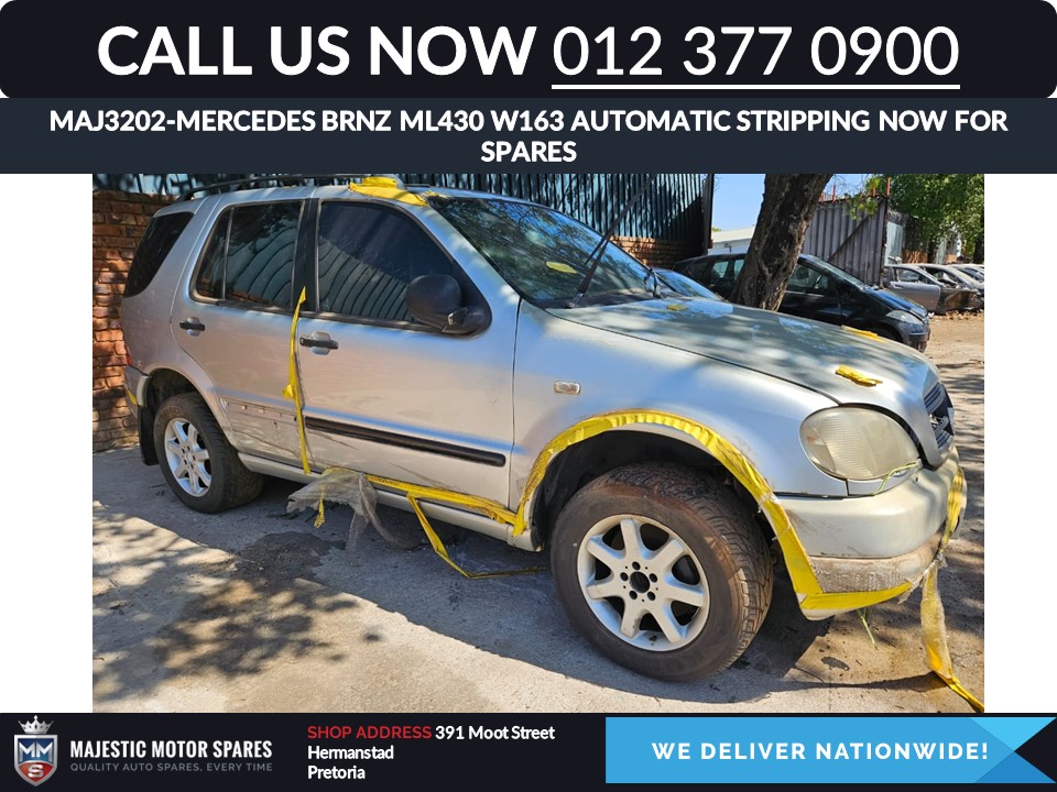 Mercedes Benz ML430 W163 V8 petrol 1999 stripping for parts - Private Seller Mercedes Benz ML430 W163 V8 petrol 1999 stripping for parts - Private Seller