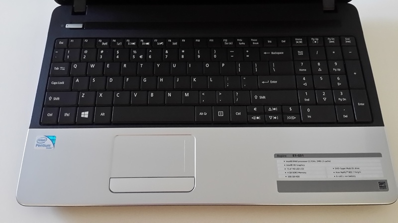 ACER E1 531 LAPTOP TELECHARGER PILOTE