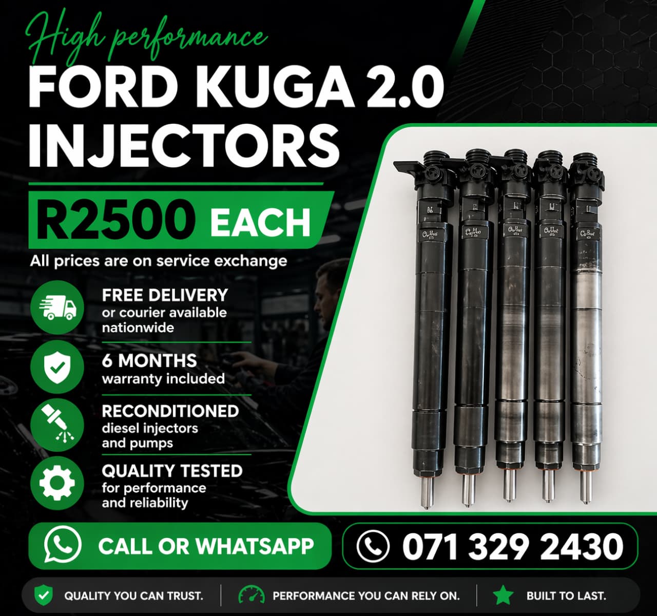 FORD INJECTORS FOR SALE WITH WARRANTY - Private Seller FORD INJECTORS FOR SALE WITH WARRANTY - Private Seller
