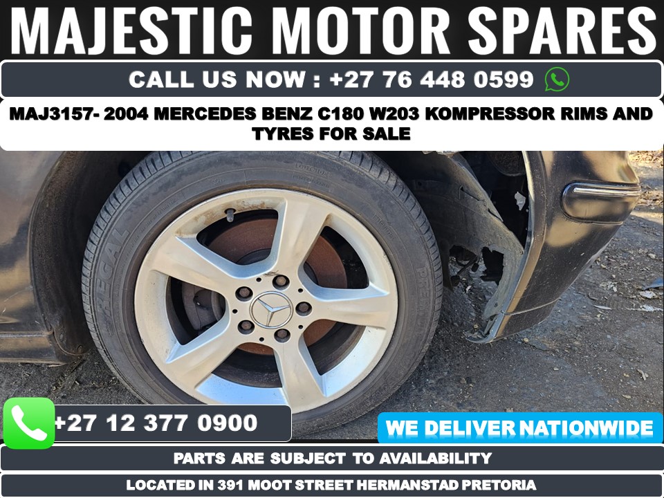 2004 Mercedes Benz C180 W203 rims and tyres - Private Seller 2004 Mercedes Benz C180 W203 rims and tyres - Private Seller