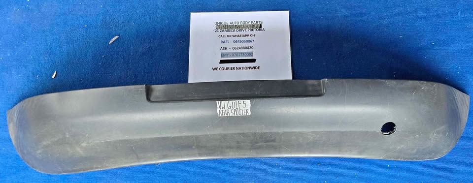 VW Golf 5 Rear Spoiler