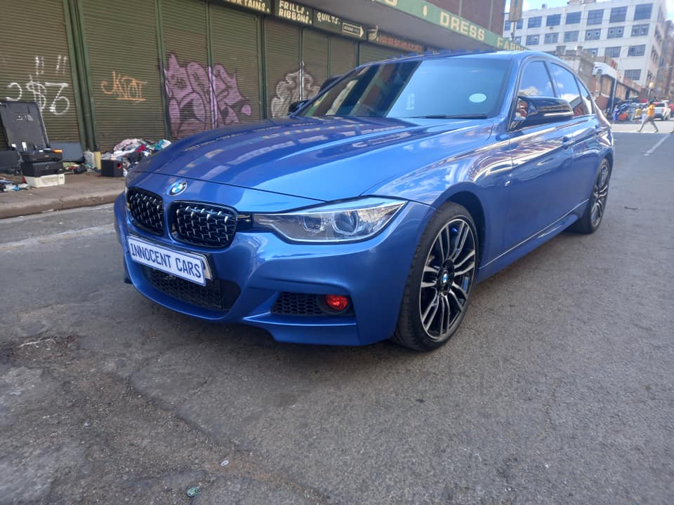 2014 BMW 320D DIESEL, AUTOMATIC TRANSMISSION, BLUE COLOUR, MILEAGE 90000KM