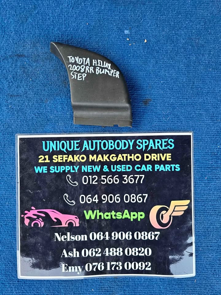 Toyota Hilux 2008 Right Rear Bumper Step Toyota Hilux 2008 Right Rear Bumper Step