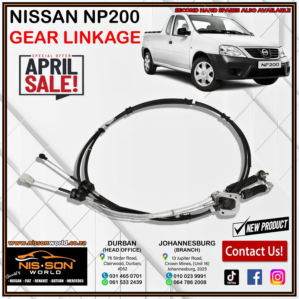 NISSAN NP200 GEAR LINKAGE