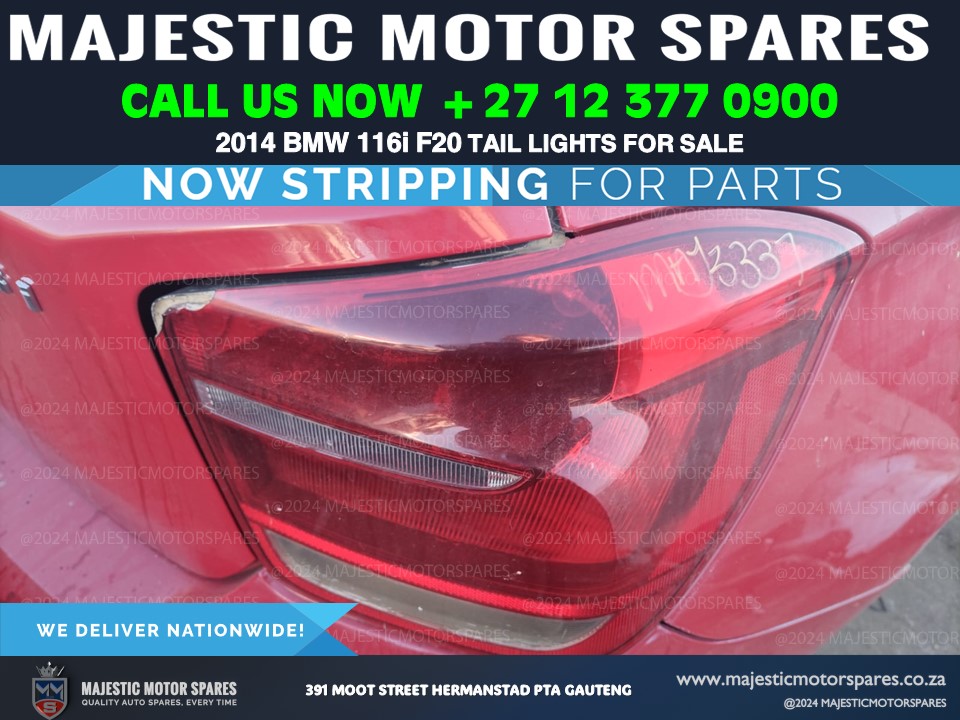 BMW 116i tail lights for sale second hand - Private Seller BMW 116i tail lights for sale second hand - Private Seller