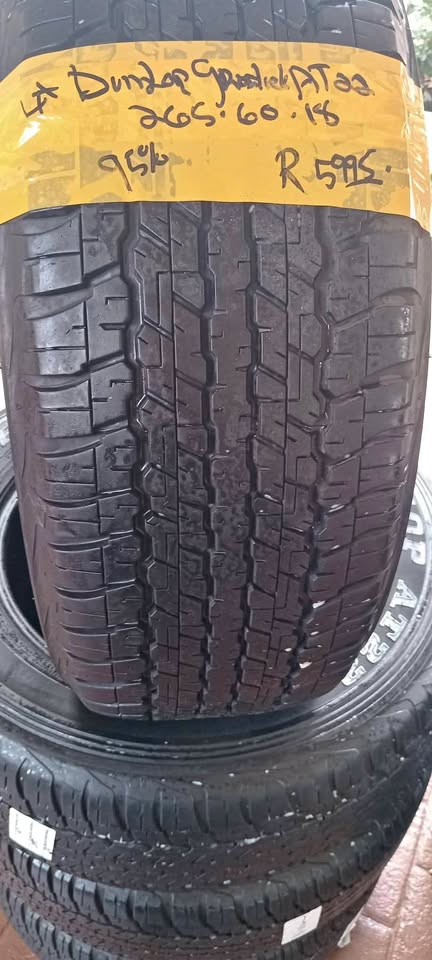 4x Dunlop Grantrek AT22 - Private Seller 4x Dunlop Grantrek AT22 - Private Seller