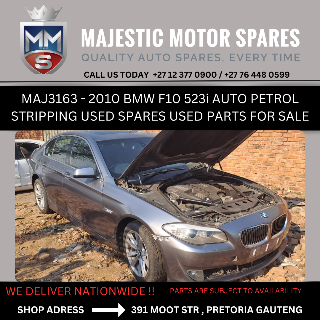 2010 Bmw F10 523i spares - Grey in colour - Private Seller