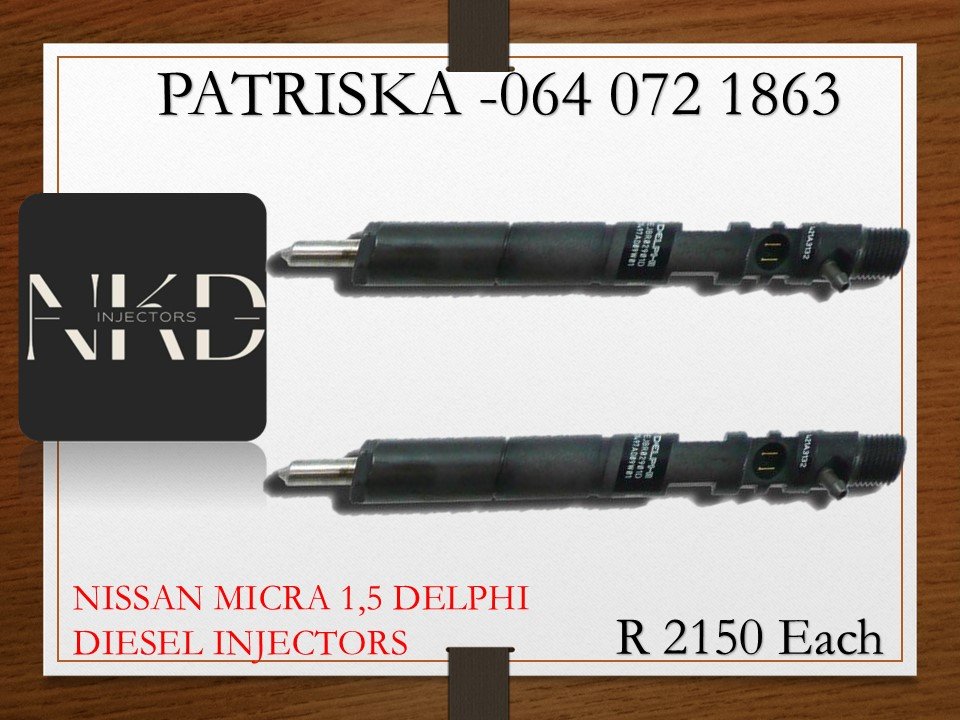 NISSAN MICRA 1,5 DELPHI DIESEL INJECTORS FOR SALE - Private Seller NISSAN MICRA 1,5 DELPHI DIESEL INJECTORS FOR SALE - Private Seller