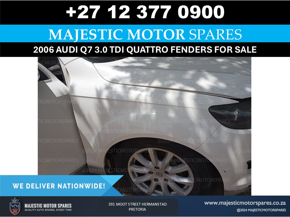 Audi Q7 3.0 TDI Fenders for sale used OEM Front Side Panels - Private Seller Audi Q7 3.0 TDI Fenders for sale used OEM Front Side Panels - Private Seller