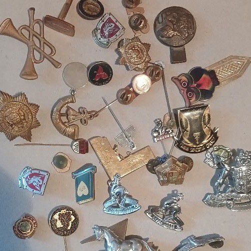 Old badges, collection Old badges, collection
