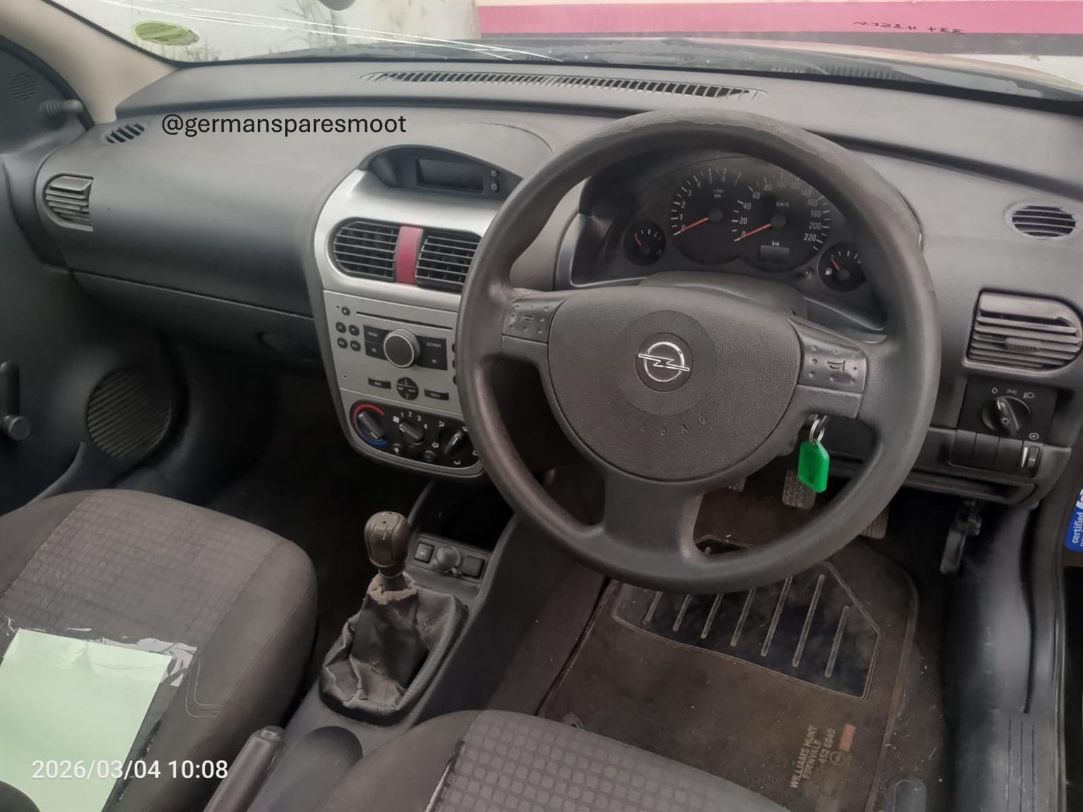 Stripping A Opel Corsa Utility 1.8 2007 - Private Seller Stripping A Opel Corsa Utility 1.8 2007 - Private Seller