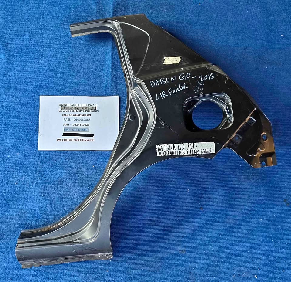 Datsun Go Left Rear Fender Panel Skin - Private Seller Datsun Go Left Rear Fender Panel Skin - Private Seller