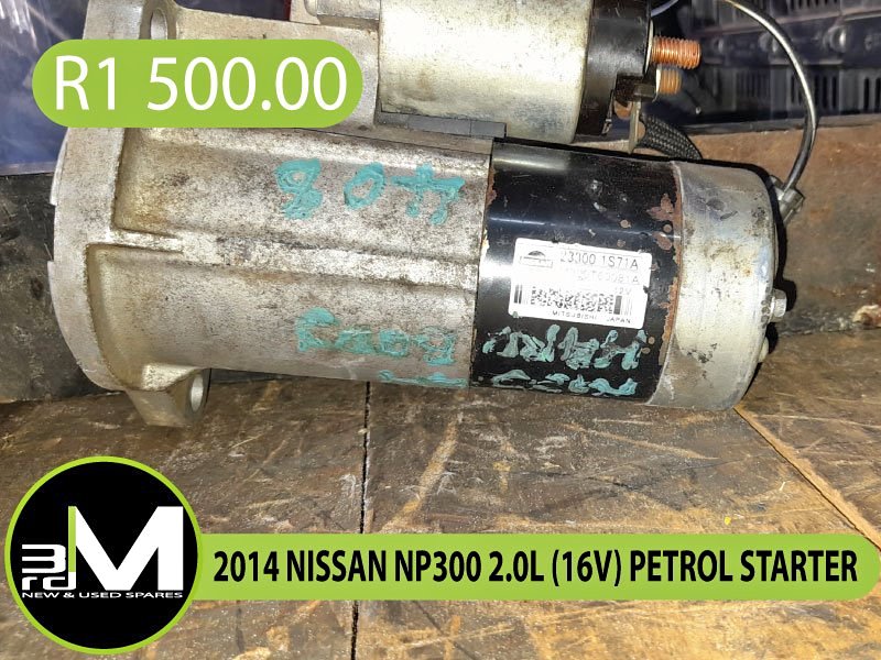 2014 NISSAN NP300 2.0L (16V) PETROL STARTER - Private Seller 2014 NISSAN NP300 2.0L (16V) PETROL STARTER - Private Seller