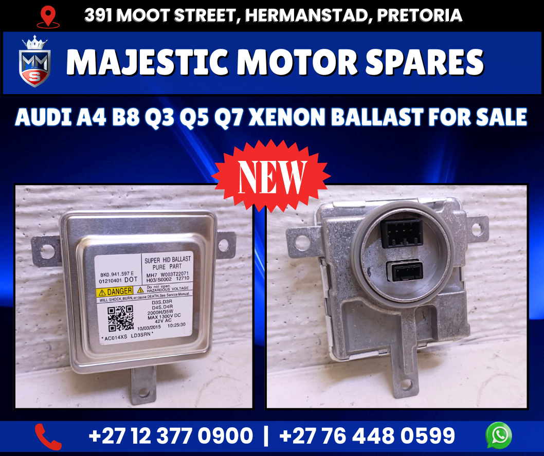 Audi A4 B8 / Q3 / Q5 / Q7 Xenon Ballast – Brand New for Sale - Private Seller Audi A4 B8 / Q3 / Q5 / Q7 Xenon Ballast – Brand New for Sale - Private Seller