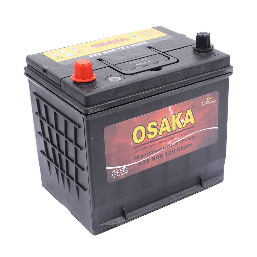 Osaka Vehicle Battery 638size – 60AH (equivalent to 639 size))