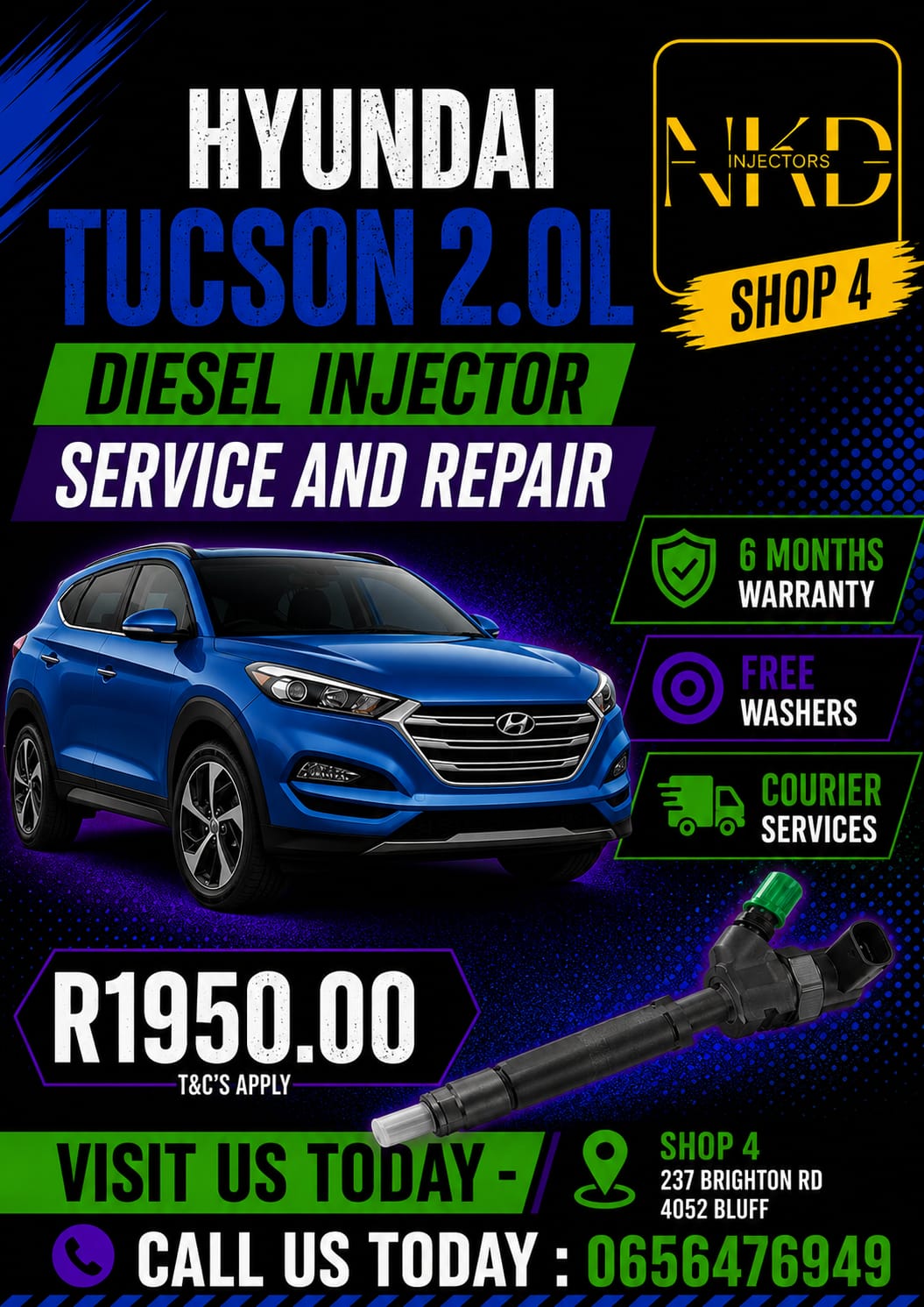 Restore_your_Hyundai_Tuscon_2L_Diesel_Injectors_NKD - Private Seller Restore_your_Hyundai_Tuscon_2L_Diesel_Injectors_NKD - Private Seller