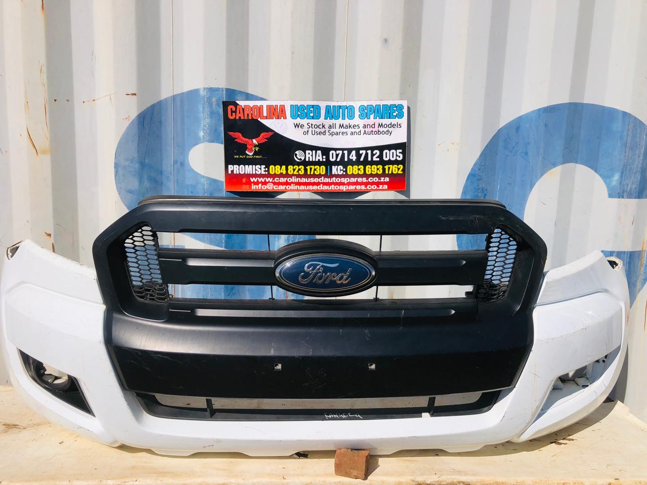 Ford Ranger T7 complete front bumper no left side foglight cover - Private Seller Ford Ranger T7 complete front bumper no left side foglight cover - Private Seller
