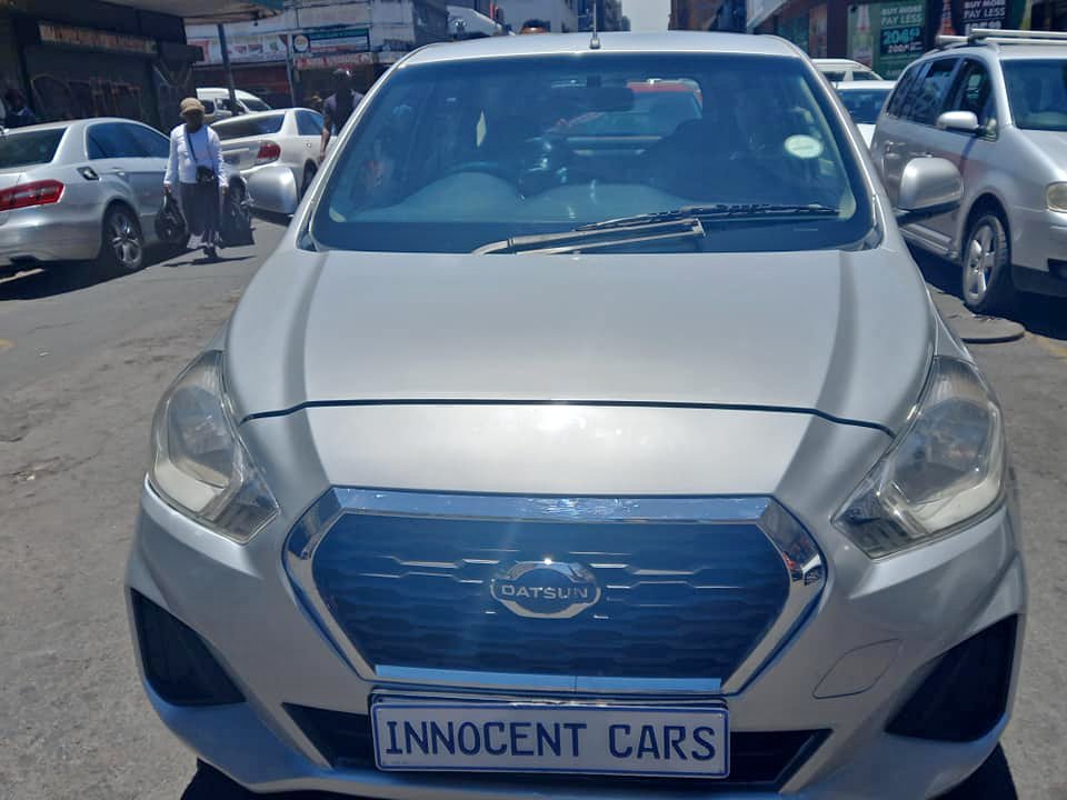 2019 GATSUN GO PLUS  1.2 PETROL, 7 SEATER, MANUAL, SILVER COLOUR, MILEAGE