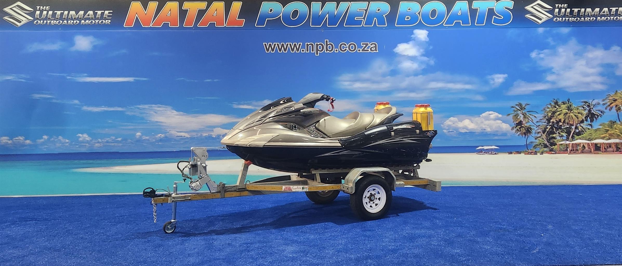 YAMAHA FX 1800 HO ON TRAILER 2009 MODEL 67 HOUR