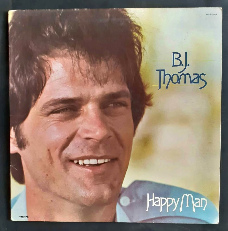 B.J. Thomas – Happy Man LP Record B.J. Thomas – Happy Man LP Record