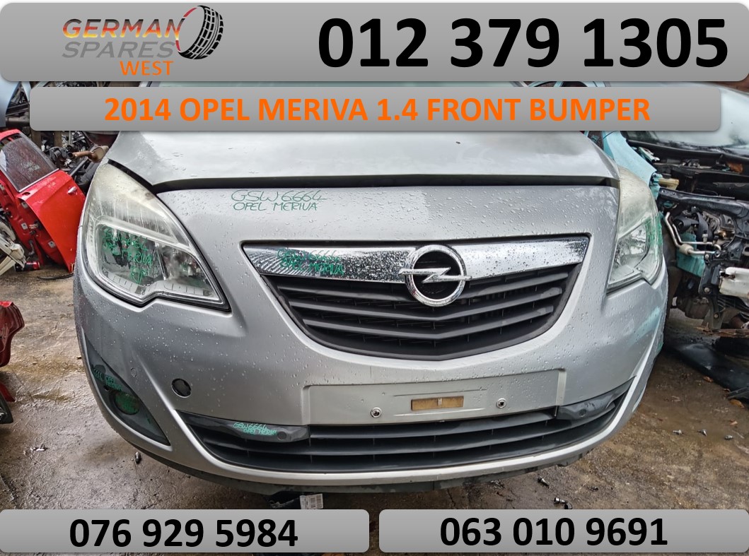 2014 Opel Meriva 1.4 USED Front Bumper for sale - Private Seller 2014 Opel Meriva 1.4 USED Front Bumper for sale - Private Seller
